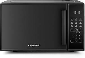 Chefman Countertop Microwave Oven 0.9 Cu. Ft., 900 Watts with 10 Power Levels, 6 Cooking P