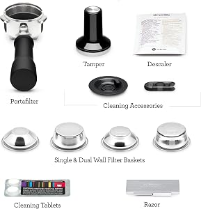 Breville Bambino Plus Espresso Machine BES500DBL, Damson Blue
