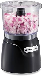 Hamilton Beach Electric Vegetable Chopper & Mini Food Processor, 3-Cup, 350 Watts, for